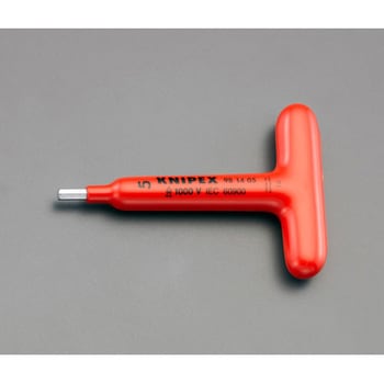 6．0mm六角棒レンチ/T型(絶縁) エスコ