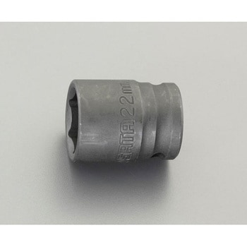 1/2”sqx23mmインパクトソケット エスコ