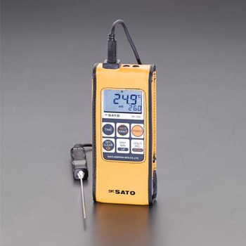 -100/+300℃デジタル温度計(防水型) エスコ