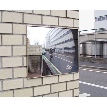 480x370mm凸面ミラー(車庫用・ビス止式) エスコ
