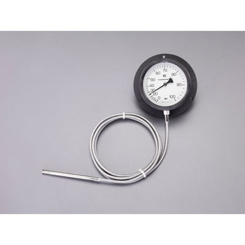 0-80℃/直径110mm隔測温度計 エスコ