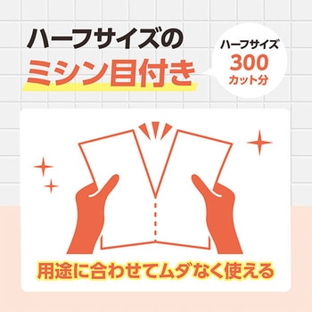 スコッティファイン 3倍長持ち キッチンタオル 150カット 日本製紙クレシア
