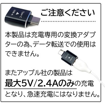 Type-C to USB-A変換アダプター エアージェイ