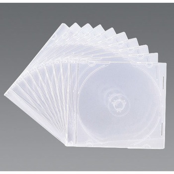 Cd Dvd用スリムケース 100枚 エスコ Cd Dvdプラケース 通販モノタロウ Ea759gs 103