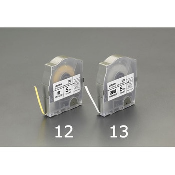 [EA761DC用]5mmテープカセット(白) エスコ