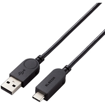 タイプCケーブル (USB-A to Type-C) スイングコネクタ 左右90度回転 RoHS指令準拠 エレコム
