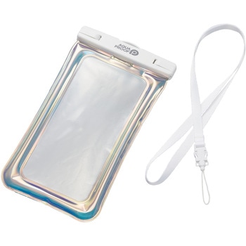 スマホ防水ケース ～6.9インチ IPX8 (防水ケース×1 ネックストラップ×1) 水没防止設計 エレコム