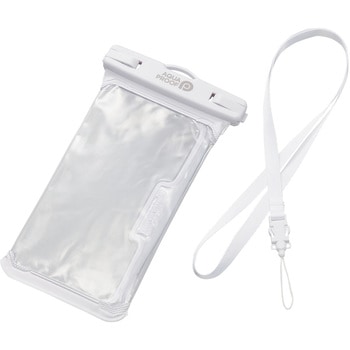 スマホ防水ケース ～6.9インチ IPX8 (防水ケース×1 ネックストラップ×1) 立体構造 エレコム