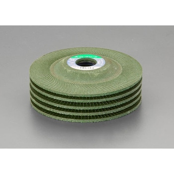 125x22mm/#60フレキシブル砥石(5枚) エスコ