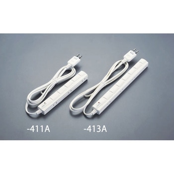 AC125V/15A タップ(7口・マグネット・雷サージ) エスコ