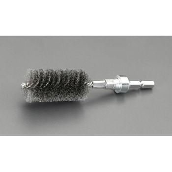 10x50mm6角軸ワイヤーブラシ(鋼線) エスコ