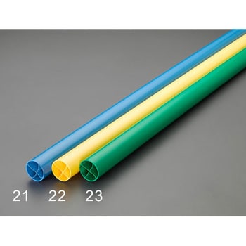EA948TP-23 直径48．6x2000mm樹脂製単管パイプ(緑) 1個 エスコ 【通販 