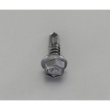 6x35mmピアスビス(六角頭/ステンレス/黒色30本) エスコ