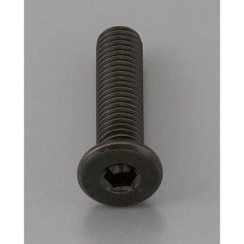 M6x12mm六角穴付ボルト(超低頭/クロメート/4本) エスコ