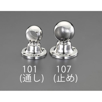 直径32mmパイプ用ブラケット(ステンレス製) エスコ