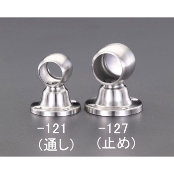 直径25mmパイプ用ブラケット(ステンレス製) エスコ