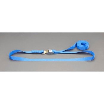 25mmx5．0m/150Kgベルト荷締機(エンドフック・カム式) エスコ