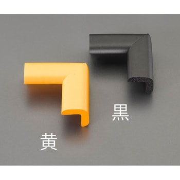 50x50x22mmコーナーガード(油面用/黒/2個) エスコ