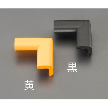 70x70x31mmコーナーガード(油面用/黒/2個) エスコ