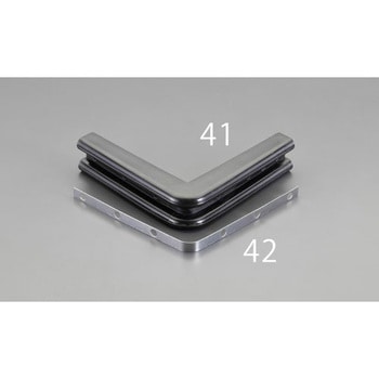 150x150x36mmバンパークッション(運搬車用) エスコ