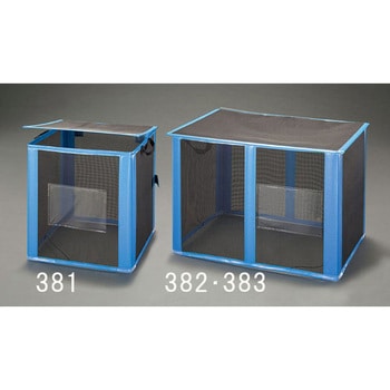 700x700x700mm/340Lダストボックス(折畳式) エスコ