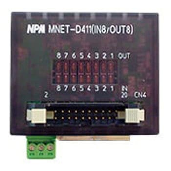 モーションネット 非絶縁型入出力ボード 8点入力/8点出力 - 日本パルスモーター