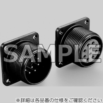 丸型コネクタ JAE(日本航空電子工業)