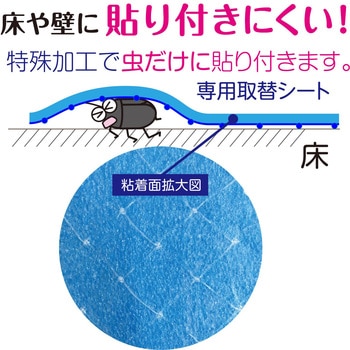 害虫駆除用品ムシモン「ペタッとmushimon」 カーボーイ