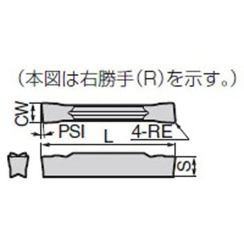 インサート (SEC-溝入れバイトGND型用) GCMR(L)-CF 勝手あり 住友電工ハードメタル