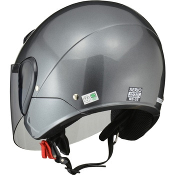 セミジェットヘルメット SERIO RE-351 LEAD(リード工業)