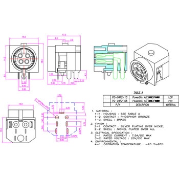 ACアダプター 24V5A 120W トキトレーディング