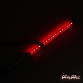 オートバイ用 LED 旗棒 フラッグポール MAD MAX(マッドマックス)