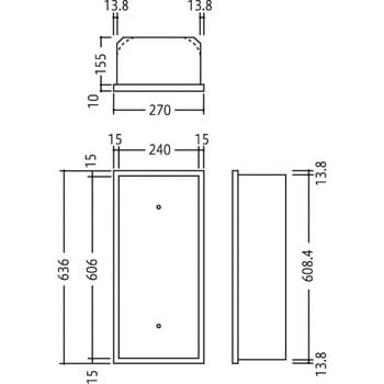 消火器ボックス MHE-RO/MHE-FO 満点商会