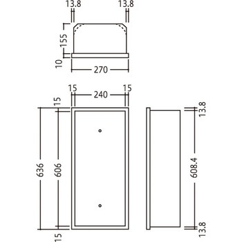 消火器ボックス MHE-RO/MHE-FO 満点商会