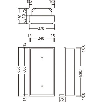 消火器ボックス MHES-FO/MHES-RO 満点商会