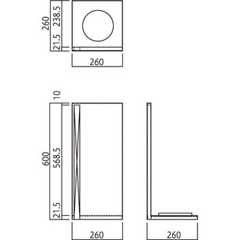 消火器ボックス MH-1806 満点商会