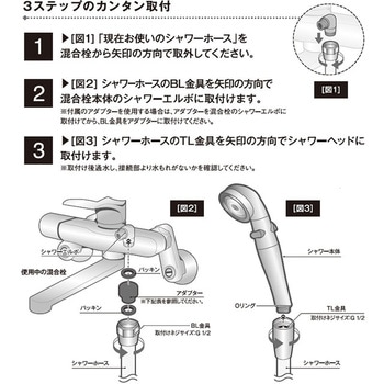 高耐久・抗菌シャワーホース アラミック