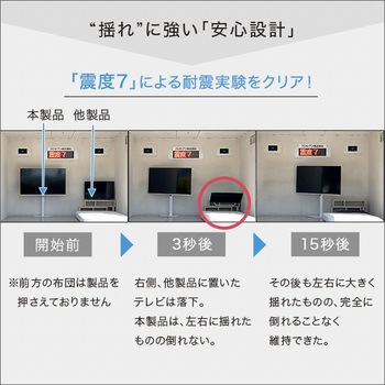 美しいフォルムの八角壁寄せテレビスタンド 【OCTA -オクタ-】 ホームテイスト