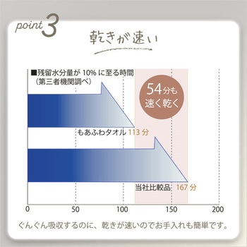 ホームテイスト×エアーかおる【別注モデル】もあふわタオル 100×34cm ホームテイスト