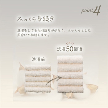 ホームテイスト×エアーかおる【別注モデル】もあふわタオル 100×34cm ホームテイスト
