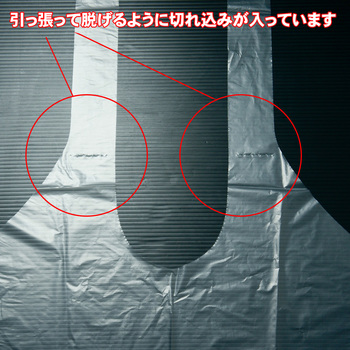 使い捨て食事用エプロン 小野商事