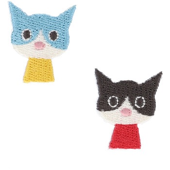 シール&アイロン接着刺繍ワッペン プティデポーム