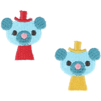 シール&アイロン接着刺繍ワッペン プティデポーム