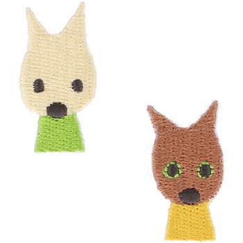 シール&アイロン接着刺繍ワッペン プティデポーム