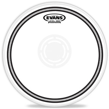 ドラムヘッド EC スネア・リバースドット B14ECSRD / EC Snare Batter Reverse Dot (2-ply，7mil + 10mil + 3mil patch) 14インチ EVANS