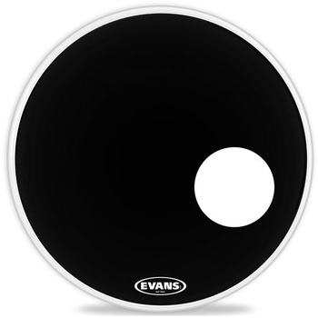 バスドラムヘッド EQ3 レゾナントオニキス BD20RONX / EQ3 Resonant Bass Heads Onyx (7.5mil + 10mil ring) 20インチ EVANS