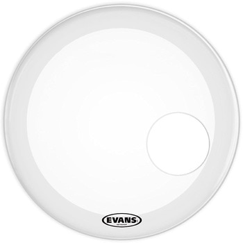 バスドラムヘッド EQ3 レゾナントコーテッド BD20RGCW / EQ3 Resonant Bass Heads Coated White (6.5mil + 10mil ring) 20インチ EVANS