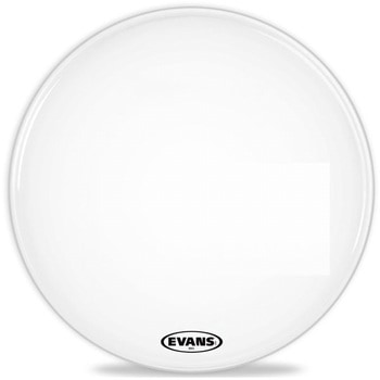 MX2 White マーチングバスヘッド 26" BD26MX2W EVANS