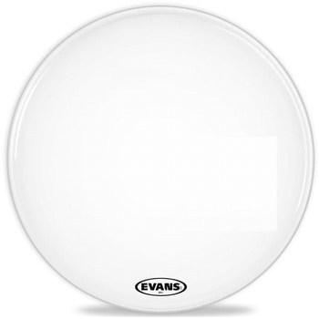 MS1 White マーチングバスヘッド 18" BD18MS1W EVANS