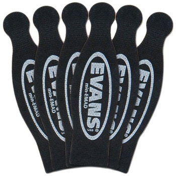 倍音コントロール用ダンパー Min-EMAD MINEMAD (6個入り) EVANS